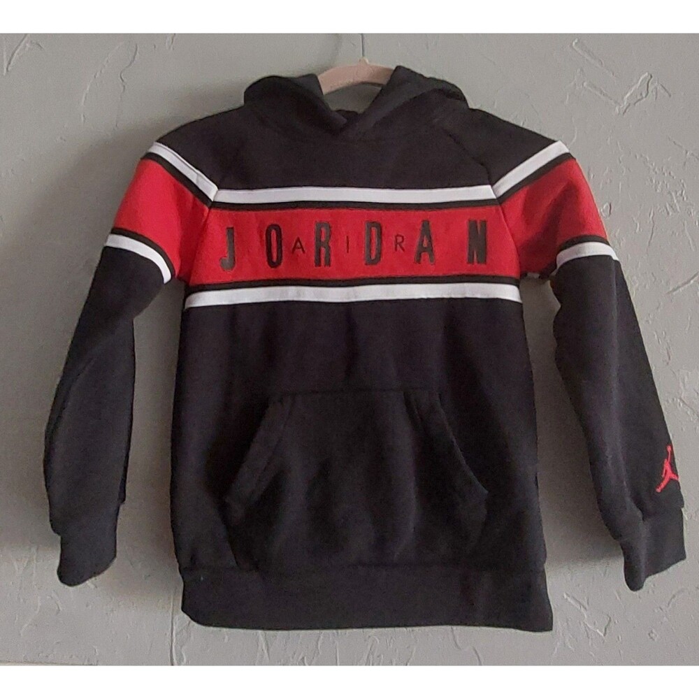 Jordan AIR Sweater Hoodie Kids 5-7 Years Vintage 1985,boy L,cotton,13 Inch Of Ar